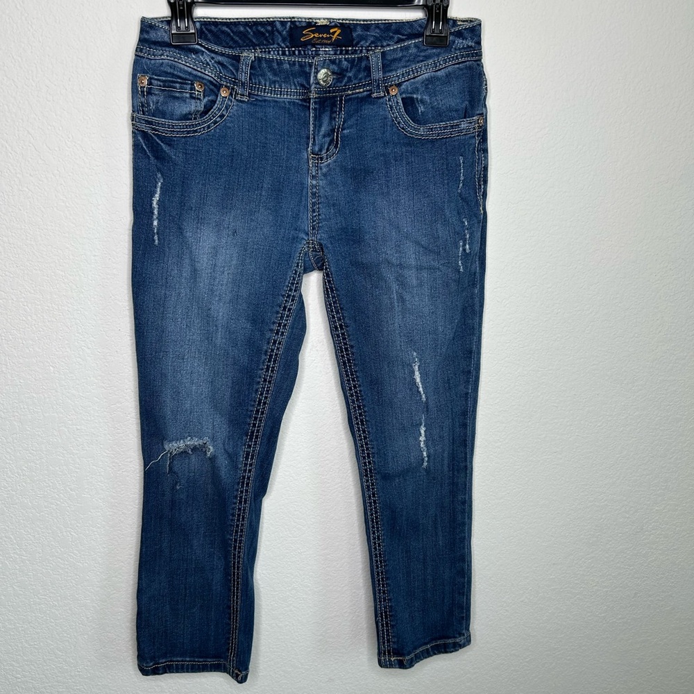 7 for all Women's Blue Jeans